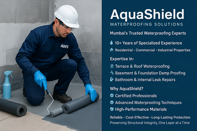 (Sample Booth ) AquaShield Waterproofing Solutions