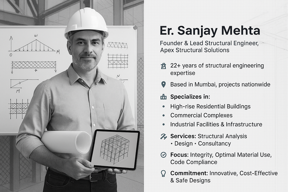 (Sample Booth) Er. Sanjay Mehta - Apex Structural Solutions
